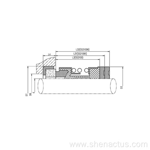 John Crane Type 2100 Mechanical Seal